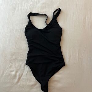 Andie black one piece bathing suit